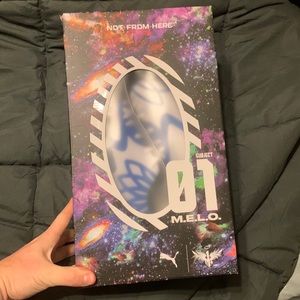 Never worn Lamelo Ball basketball shoes